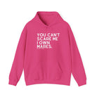You Can't Scare Me I Own Mares Hoodie Hoodie The Cinchy Cowgirl - Print Heliconia S