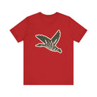 Green Duck Short Sleeve Tee (Available In 14 Colors) T-Shirt The Cinchy Cowgirl - Print Red XS