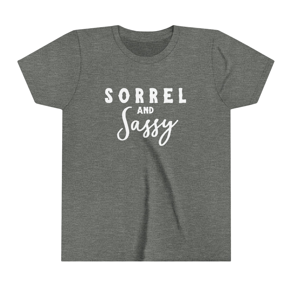 Sorrel & Sassy Youth Tee Grey