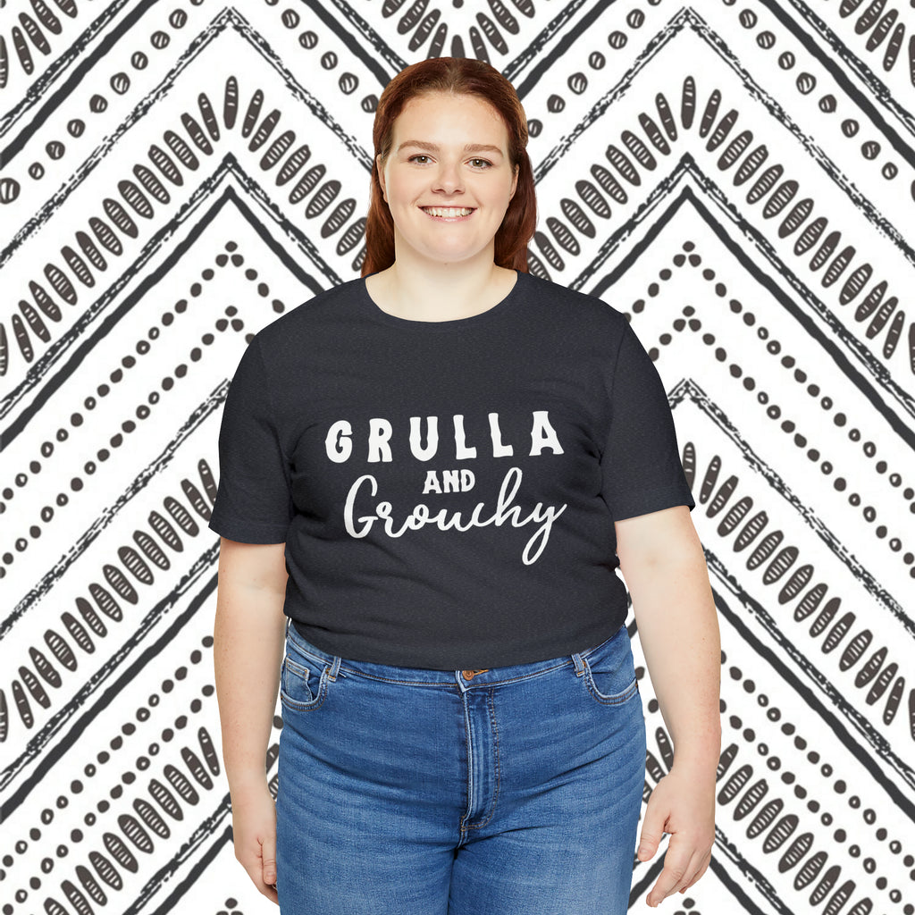 Grulla & Grouchy Short Sleeve Tee Horse Color Shirt Printify   