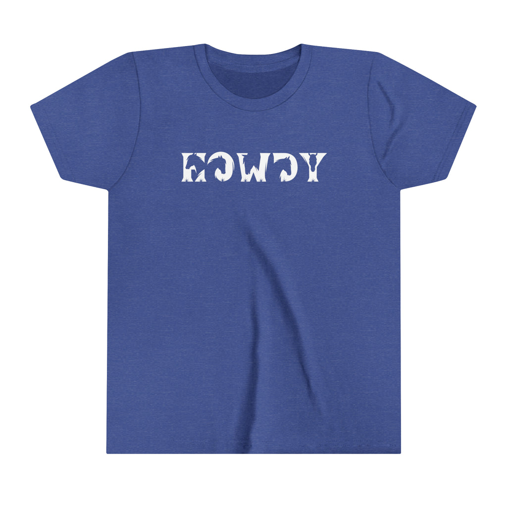 Howdy Youth Short Sleeve Tee Royal
