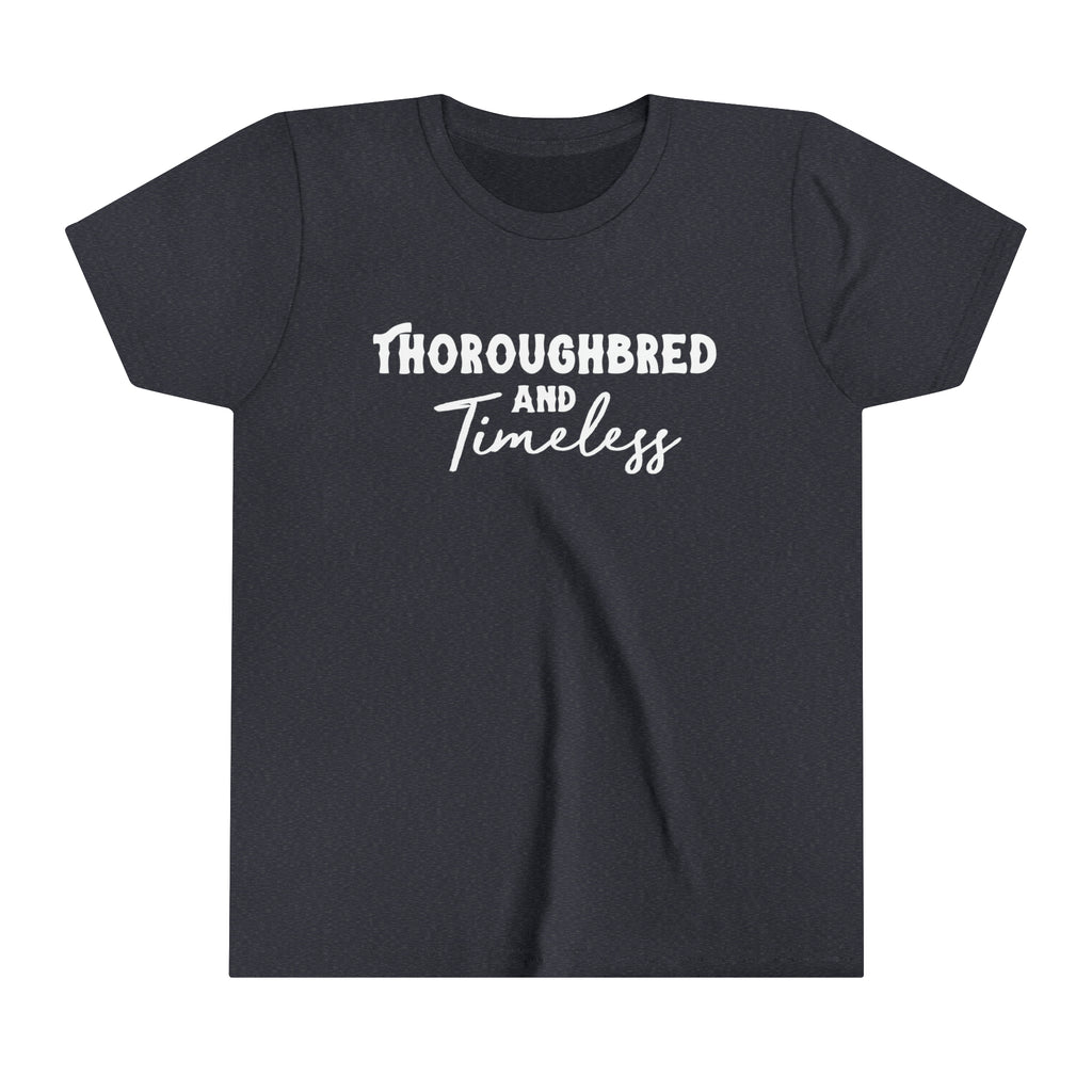 Thoroughbred & Timeless Youth Tee Navy