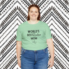 World's Best Rodeo Mom Short Sleeve Tee tcc graphic tee Printify   