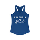 Appendix & Attitude Racerback Tank Horse Color Shirts Printify XS Solid Royal