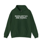 Margaritas And Mares Hoodie Hoodie The Cinchy Cowgirl - Print Forest Green S