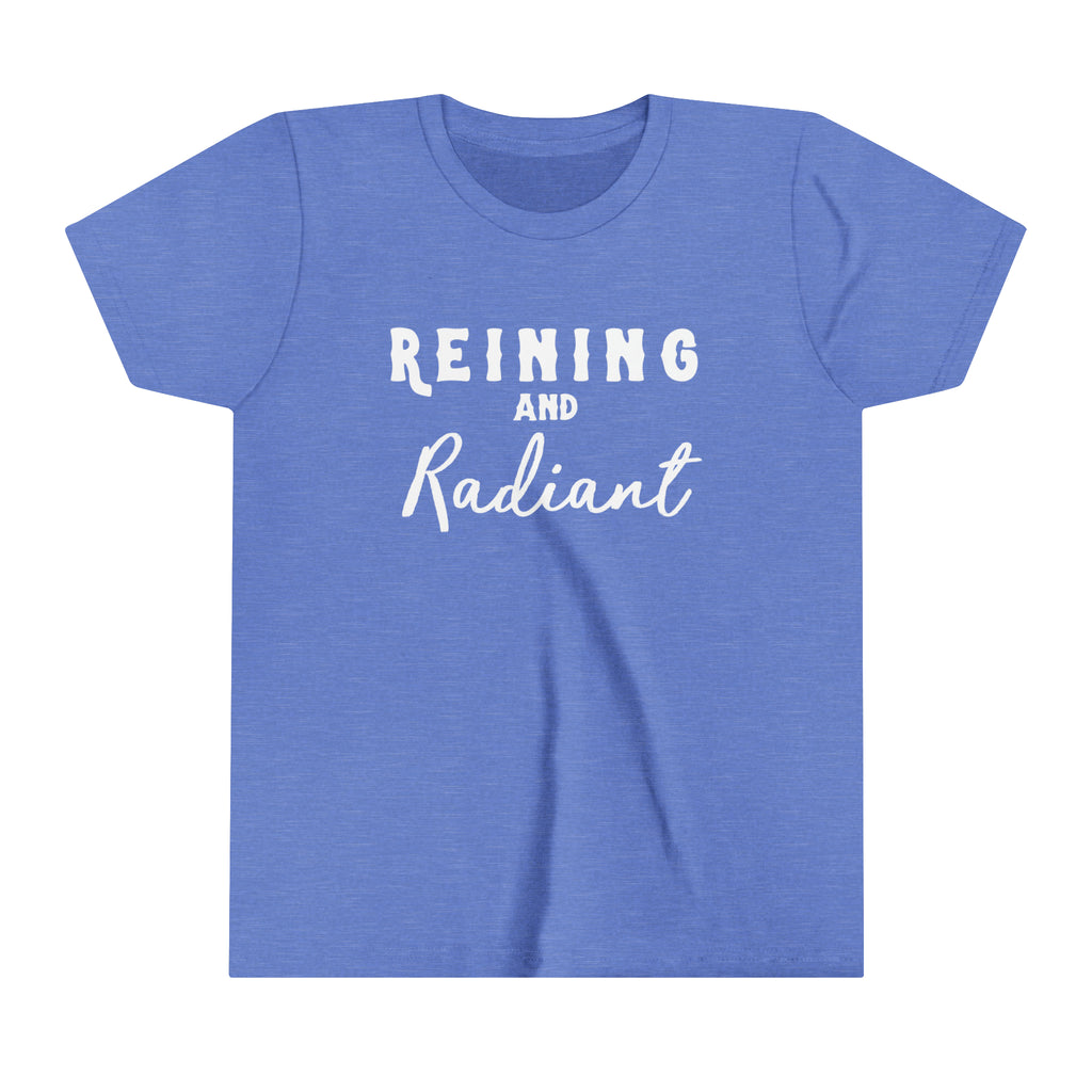 Reining & Radiant Youth Tee Blue