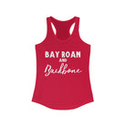 Bay Roan & Backbone Racerback Tank Horse Color Shirts Printify XS Solid Red 
