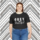Grey & Graceful Short Sleeve Tee Horse Color Shirt Printify   
