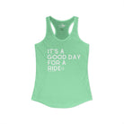 It's A Good Day For a Ride Tank Top Tank Top The Cinchy Cowgirl - Print XS Solid Mint