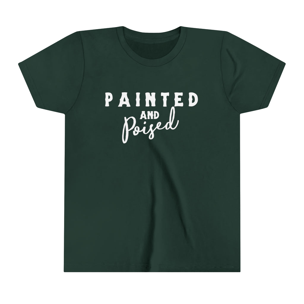 Painted & Poised Youth Tee Forest