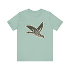 Green Duck Short Sleeve Tee (Available In 14 Colors) T-Shirt The Cinchy Cowgirl - Print Dusty Blue XS