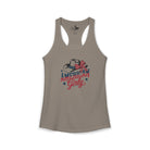 American Girly Tank Top Tank Top The Cinchy Cowgirl - Print XS Solid Warm Gray