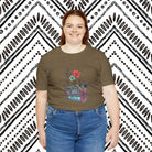 Flower Chute Short Sleeve Tee tcc graphic tee Printify   