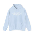 Margaritas And Mares Hoodie Hoodie The Cinchy Cowgirl - Print Light Blue S