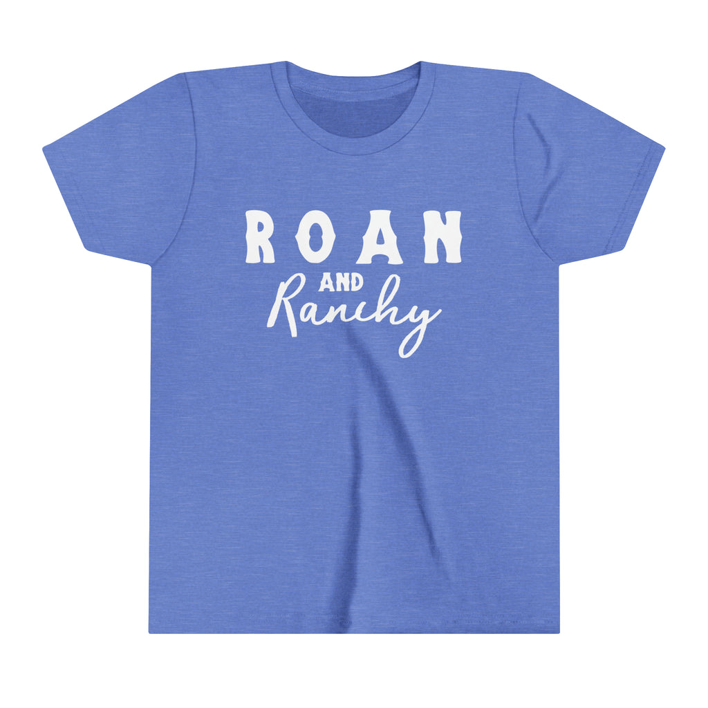 Roan & Ranchy Youth Tee Blue