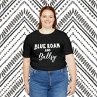 Blue Roan & Ballsy Short Sleeve Tee Horse Color Shirt Printify   