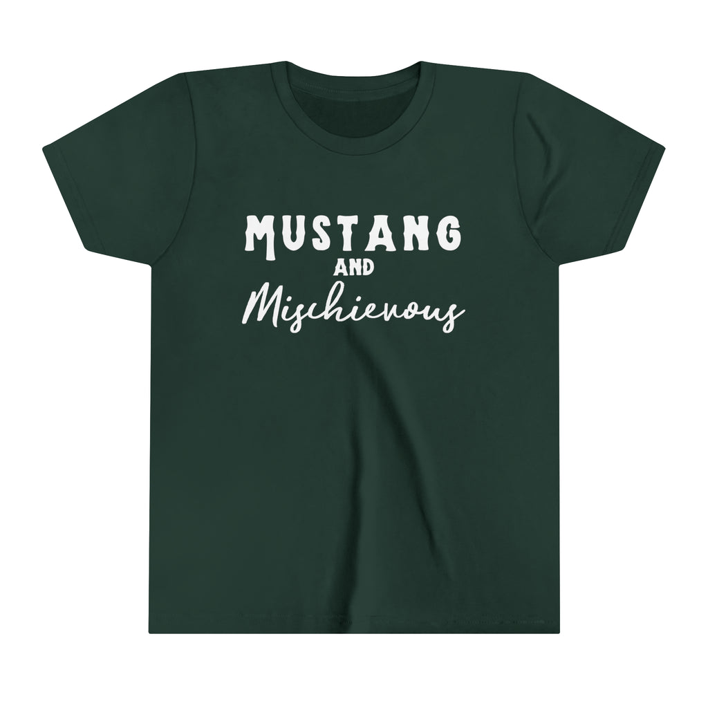 Mustang & Mischievous Youth Tee Forest