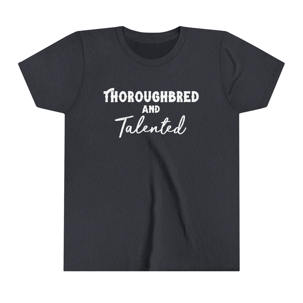 Thoroughbred & Talented Youth Tee Navy