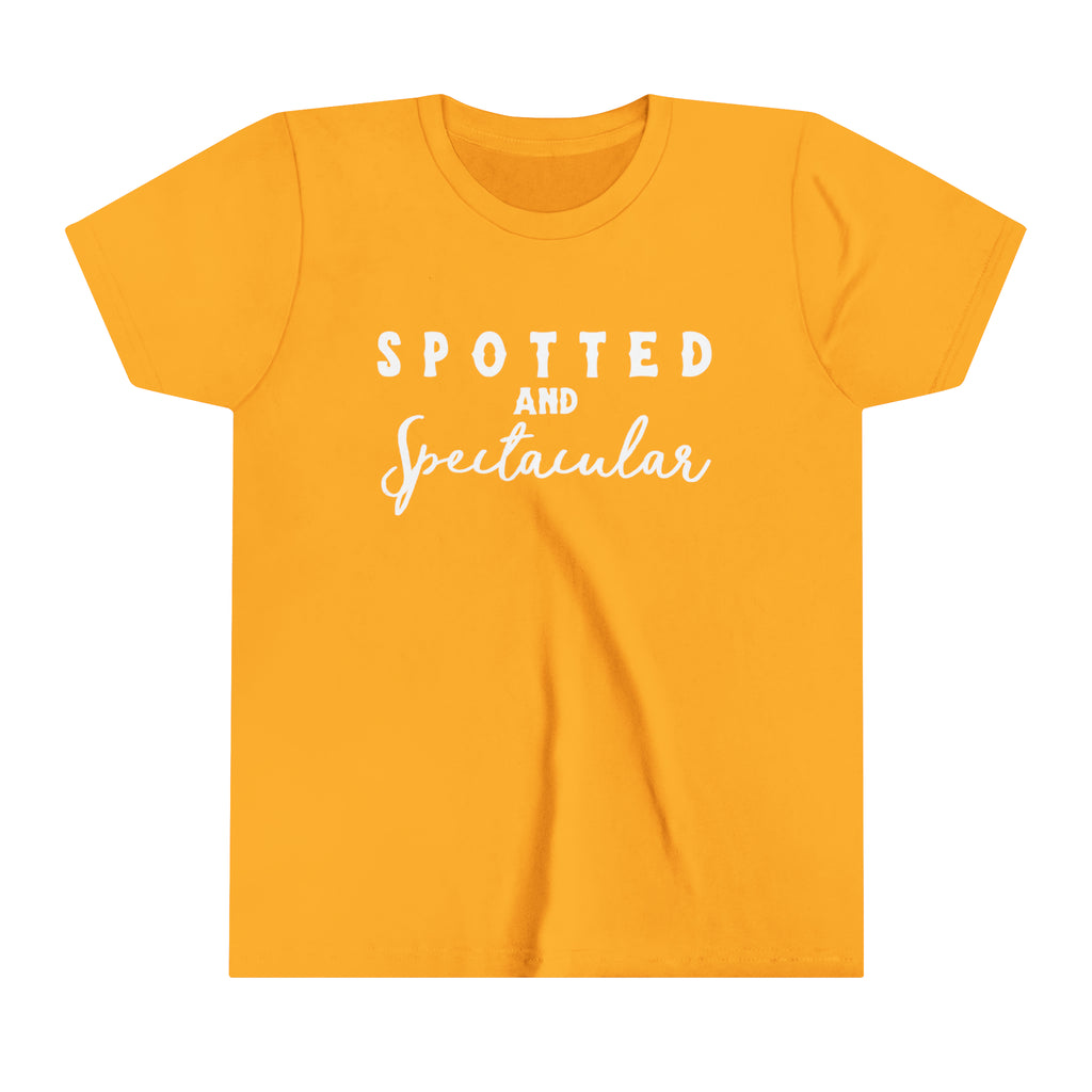 Spotted & Spectacular Youth Tee Gold
