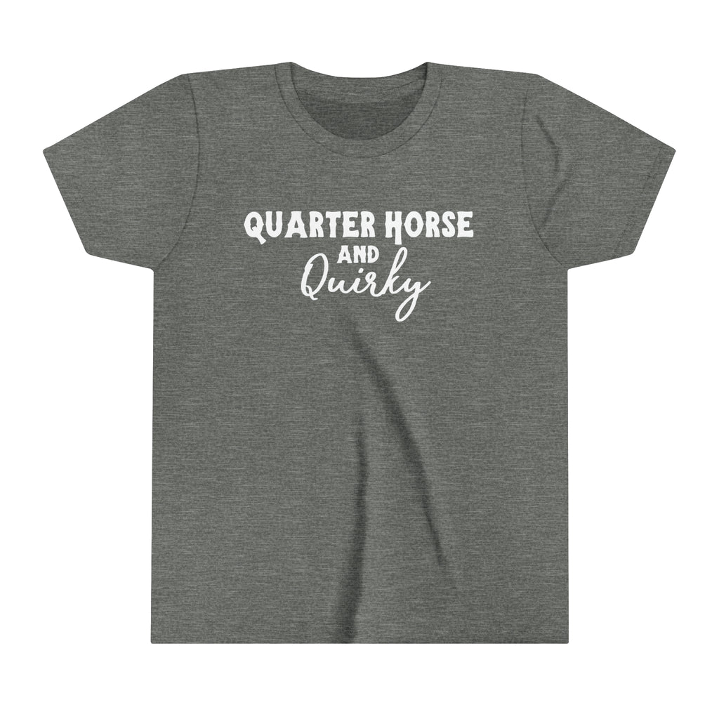 Quarter Horse Youth Tee grey