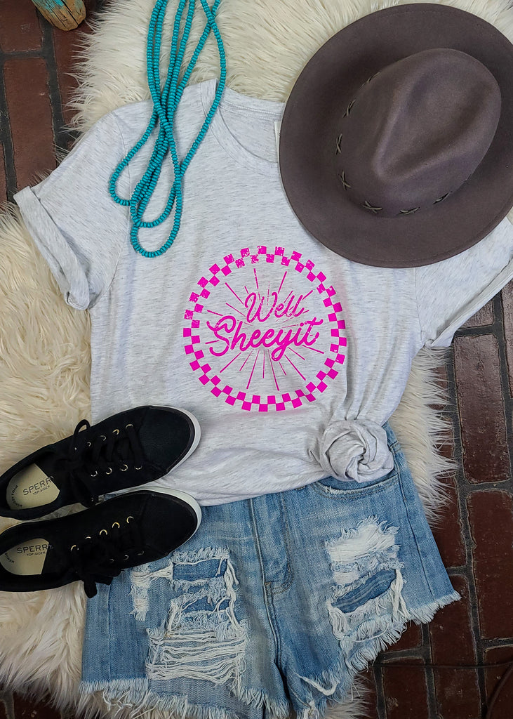 Ash Well Sheeyit Graphic Tee tcc graphic tee The Cinchy Cowgirl