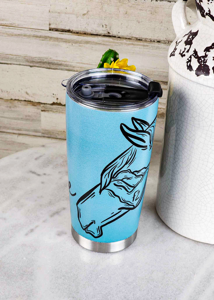 Bay & Boujee Stainless Steel Tumbler Horse Breed Tumbler Yoycol   