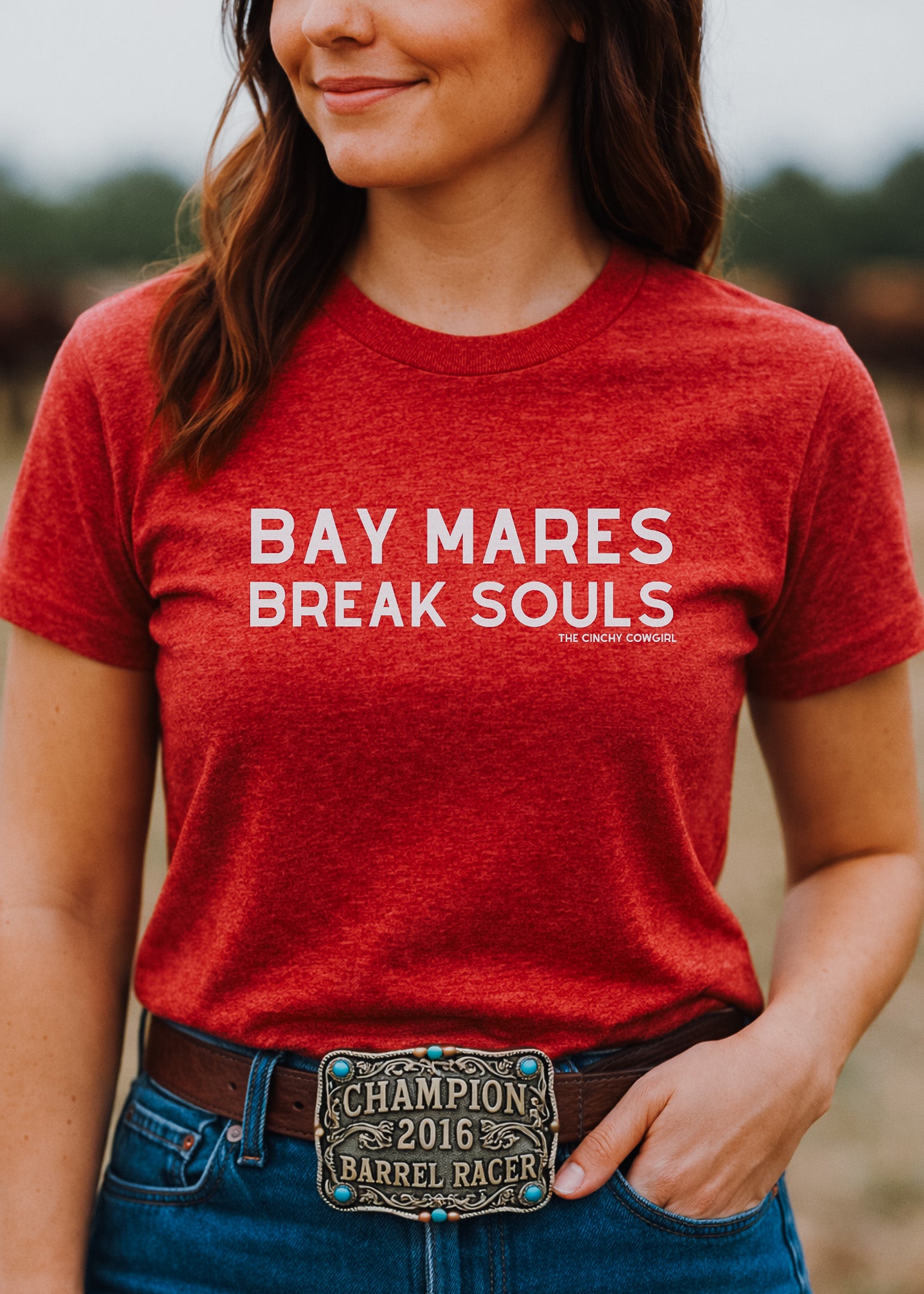 Bay Mares Break Souls Short Sleeve Graphic Tee Short Sleeve Graphic Tee The Cinchy Cowgirl