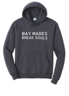 Bay Mares Break Souls Hoodie Graphic Hoodie The Cinchy Cowgirl 3XL Black