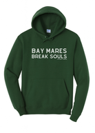 Bay Mares Break Souls Hoodie Graphic Hoodie The Cinchy Cowgirl XL Black