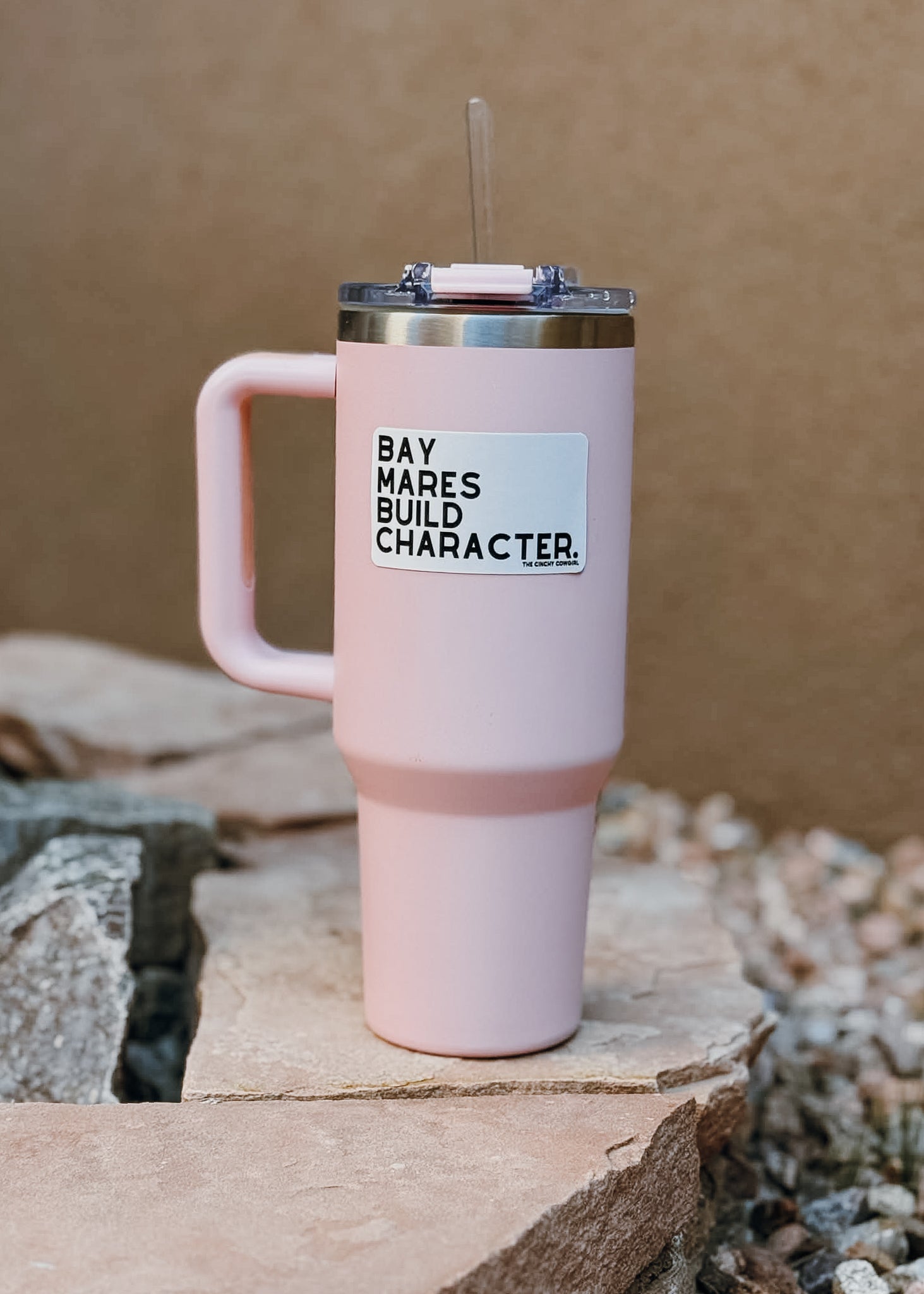 Bay Mares Build Character Sticker Sticker The Cinchy Cowgirl