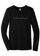 Be Brave Long Sleeve Graphic Tee graphic tee long sleeve The Cinchy Cowgirl Small Black