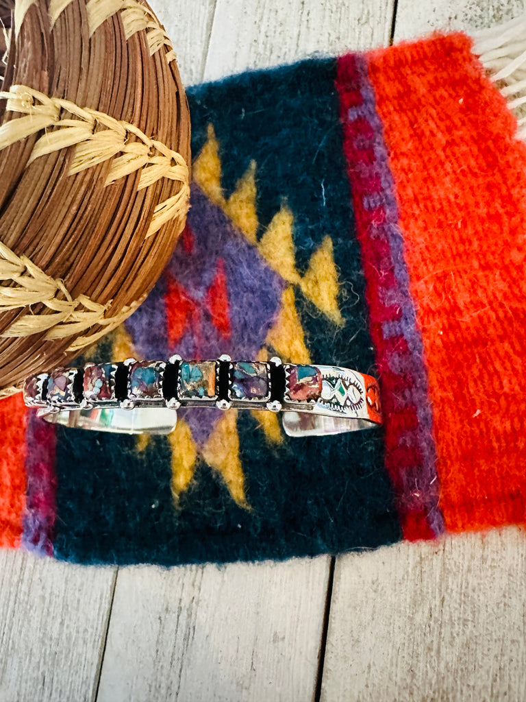Southwestern Quadrants Cuff Bracelet NT jewelry Native American   