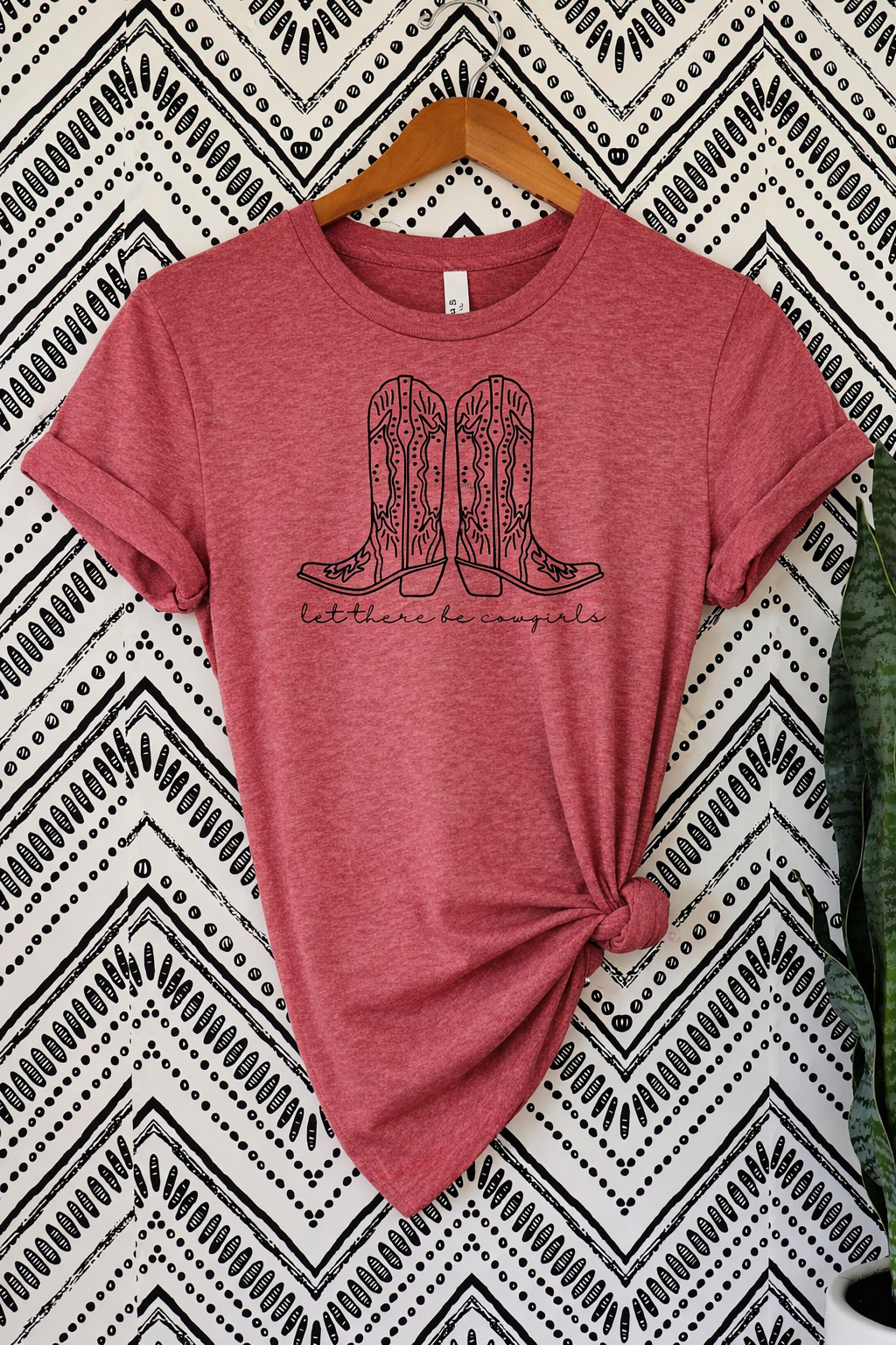 Let There Be Cowgirls Short Sleeve Graphic Tee tcc graphic tee The Cinchy Cowgirl