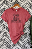 Let There Be Cowgirls Short Sleeve Graphic Tee tcc graphic tee The Cinchy Cowgirl