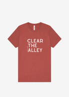 Clear The Alley Short Sleeve Graphic Tee Short Sleeve Graphic Tee The Cinchy Cowgirl Heather Clay Small