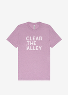 Clear The Alley Short Sleeve Graphic Tee Short Sleeve Graphic Tee The Cinchy Cowgirl Heather Lilac Small