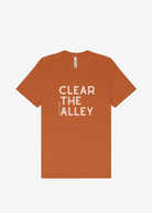 Clear The Alley Short Sleeve Graphic Tee Short Sleeve Graphic Tee The Cinchy Cowgirl Heather Autumn Small