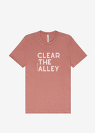 Clear The Alley Short Sleeve Graphic Tee Short Sleeve Graphic Tee The Cinchy Cowgirl Heather Mauve Small