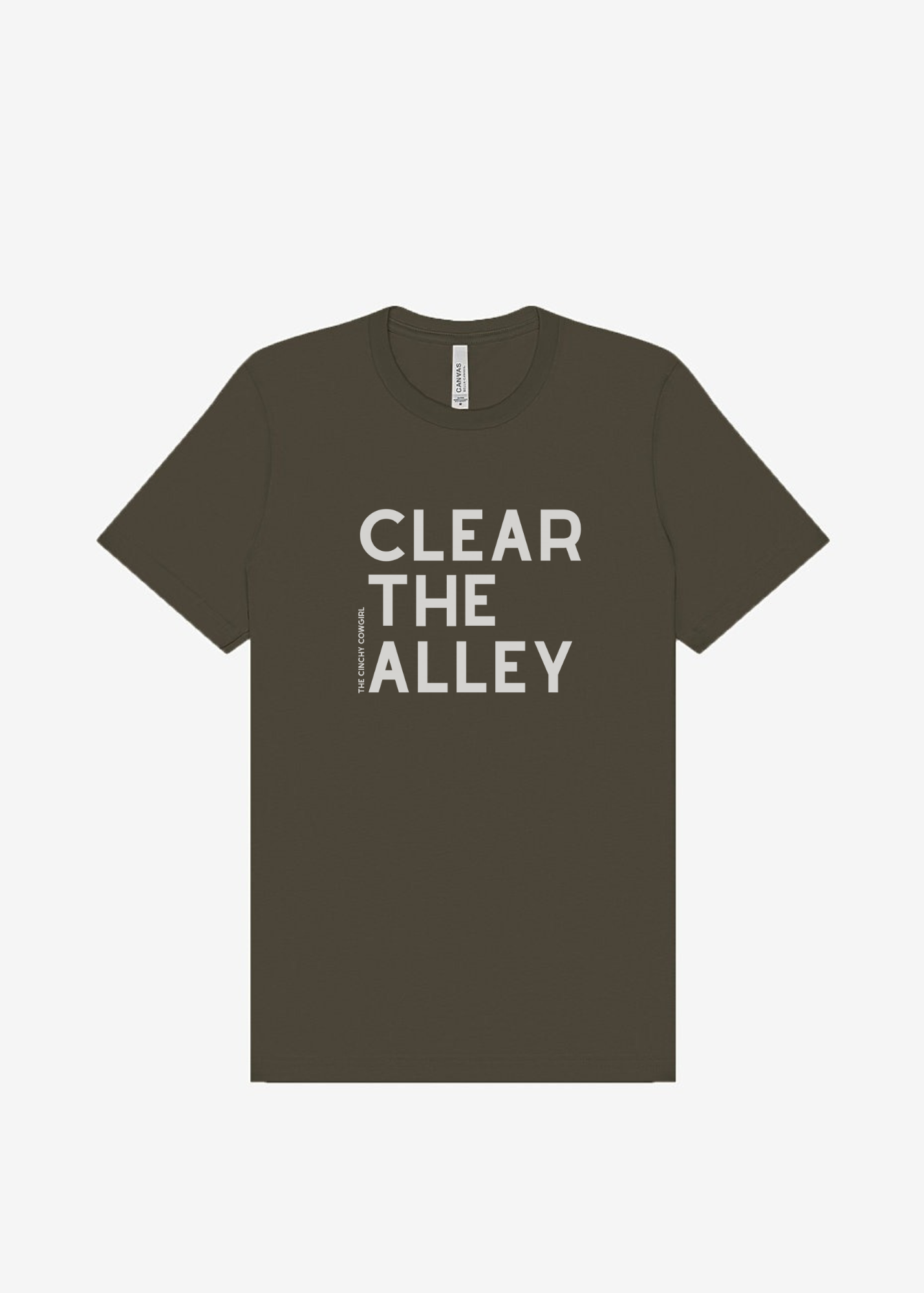Clear The Alley Short Sleeve Graphic Tee Short Sleeve Graphic Tee The Cinchy Cowgirl