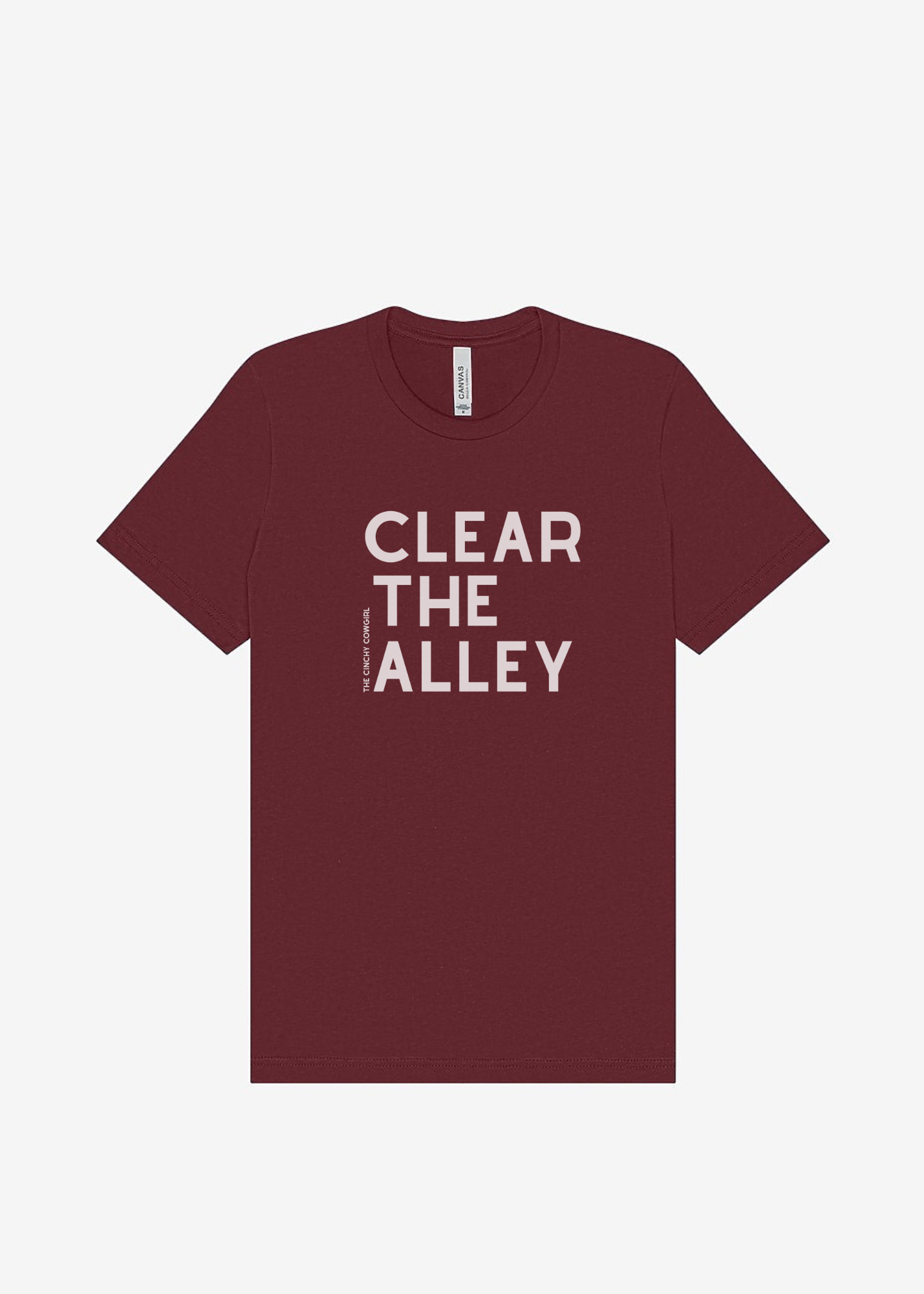 Clear The Alley Short Sleeve Graphic Tee Short Sleeve Graphic Tee The Cinchy Cowgirl