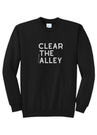 Clear The Alley Pullover Graphic Pullover The Cinchy Cowgirl Small Black