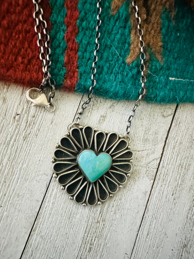 Heart of the Desert Necklace NT jewelry Nizhoni Traders LLC   
