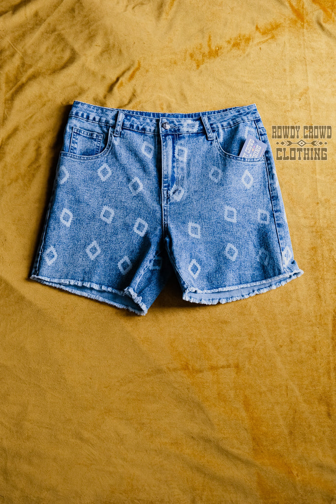 Sheridan Aztec Shorts Shorts Rowdy Crowd Clothing   