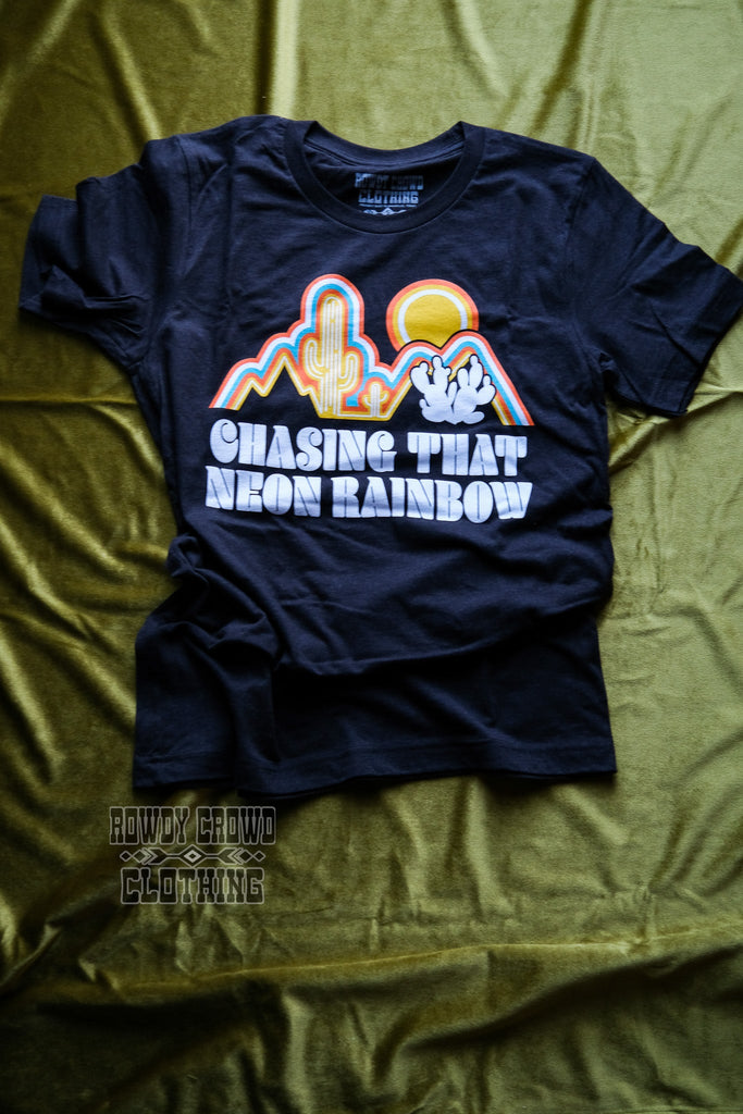 Neon Rainbow Tee