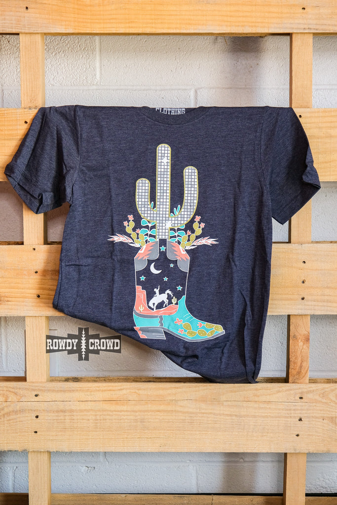Disco Cowgirl Tee