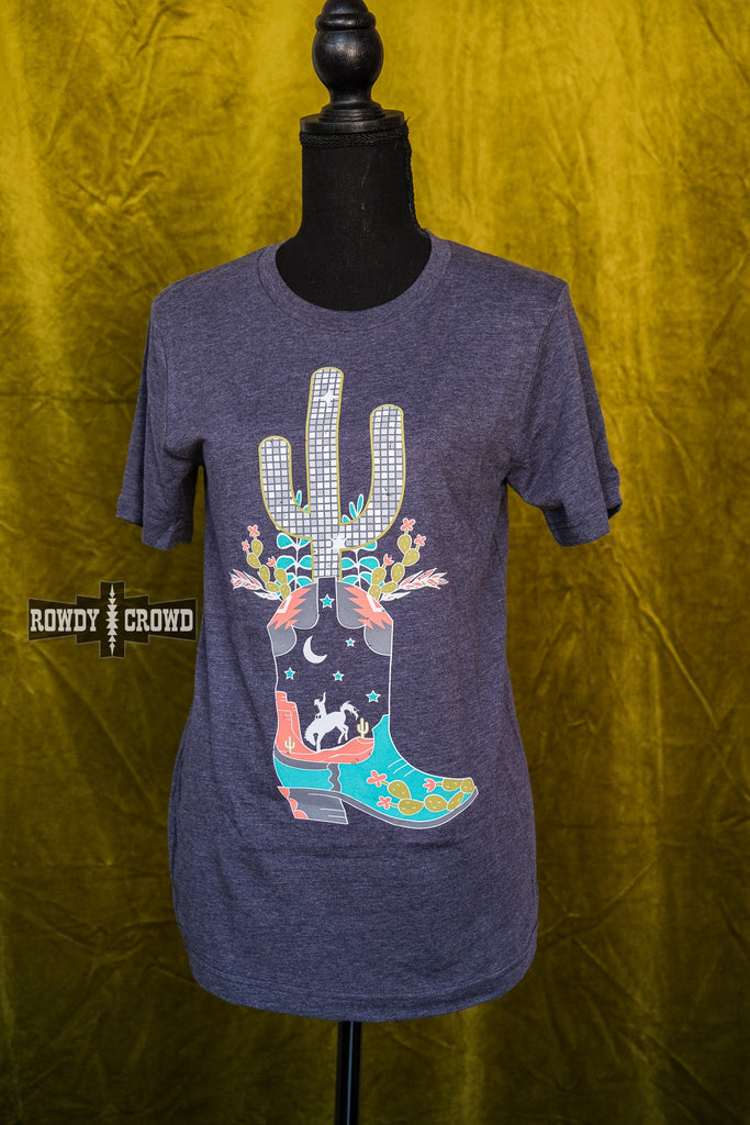 Disco Cowgirl Tee