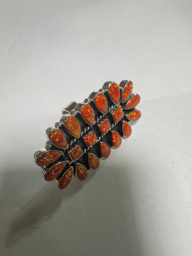 Beautiful Burn Ring NT jewelry Nizhoni Traders LLC   