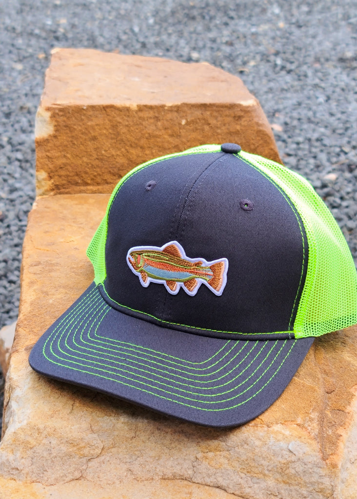 Fish Patch Trucker Hat patch trucker hat The Cinchy Cowgirl