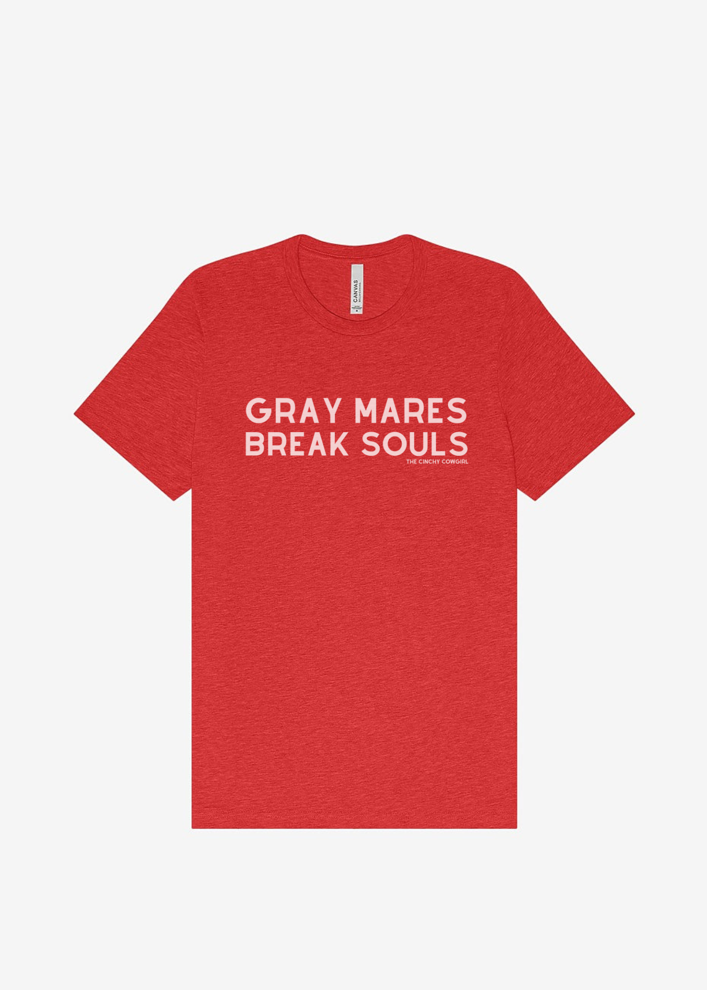 Gray Mares Break Souls Graphic Tee Short Sleeve Graphic Tee The Cinchy Cowgirl