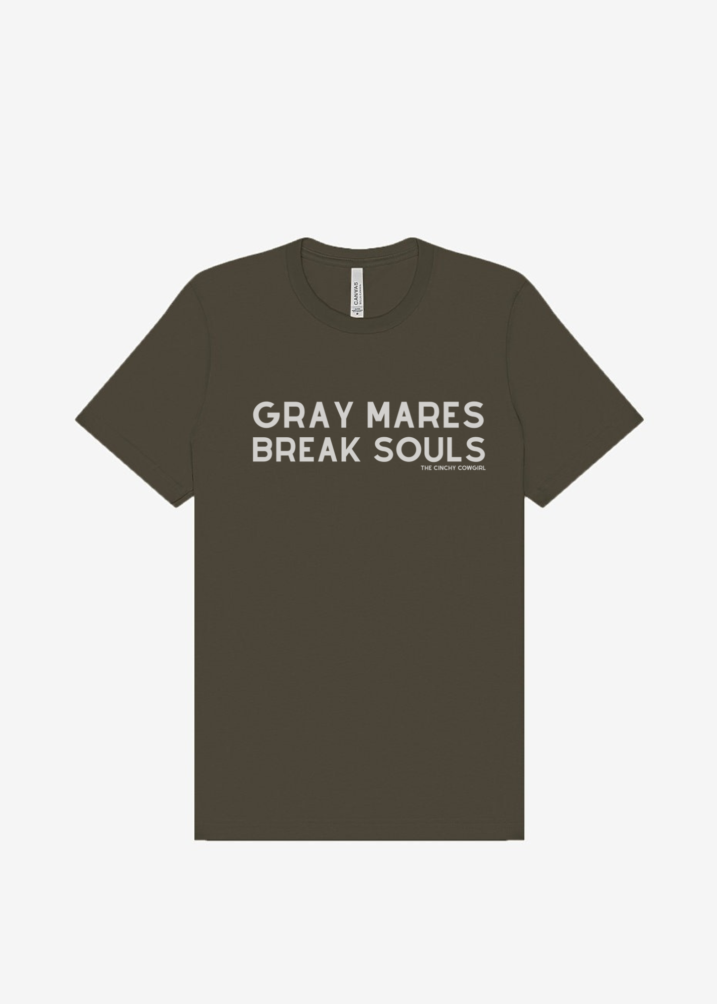 Gray Mares Break Souls Graphic Tee Short Sleeve Graphic Tee The Cinchy Cowgirl